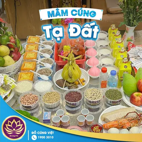 Mâm Cúng Tạ Đất Mâm Cúng Tạ Đất