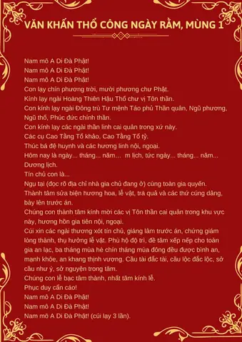 Văn Khấn Nôm Ngày Rằm Mùng 1 Văn Khấn Nôm Ngày Rằm Mùng 1