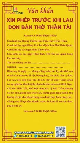 Văn Khấn Trước Khi Lau Dọn Bàn Thờ Ngày 23 Văn Khấn Trước Khi Lau Dọn Bàn Thờ Ngày 23